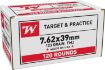 Picture of Winchester Ammo W76239120   7.62x39mm 123gr Full Metal Jacket 120 Per Box/4 Case *Bulk