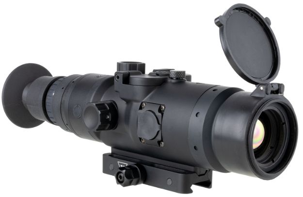 Picture of Trijicon EO HUNTER353 IR-Hunter 35-3 Thermal Matte Black 1.75-14x 35mm Multi Reticle 1x-8x Zoom 640x480, 12 Microns, 60Hz Resolution