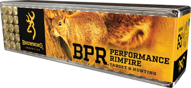 Picture of Browning Ammo B194122100 BPR Performance Rimfire  22LR 40gr Hollow Point 100 Per Box/10 Case