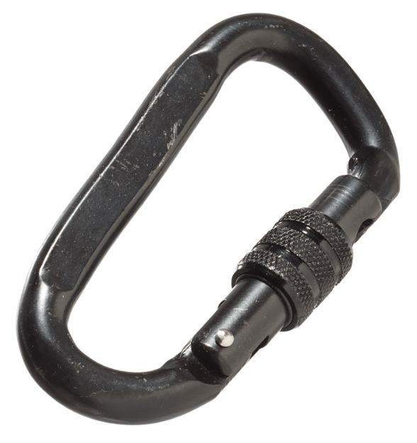 Picture of Muddy MUD-MSA060 Carabiner Safety Harness Black Steel