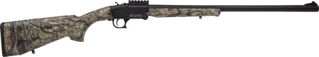 Picture of Rock Island BRTS2412 Single Shot  Full Size 12 Gauge Break Open 3" 1rd 24" Black Anodized Contoured Barrel, Black Anodized Picatinny Rail Receiver, Fixed Realtree Timber Synthetic Stock