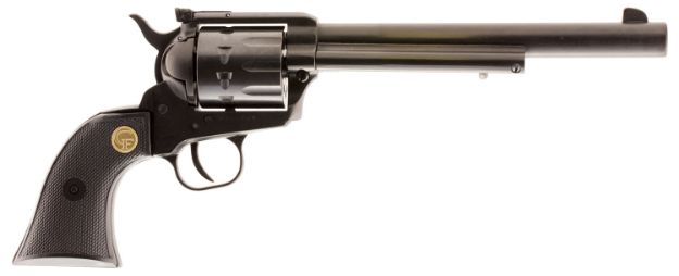 Picture of Chiappa Firearms CF340182 SAA 1873  Medium Frame 17 HMR 10 Shot, 7.50" Blued Steel Barrel, Blued Steel Frame, Blued Cylinder, Black Plastic Grip, Exposed Hammer