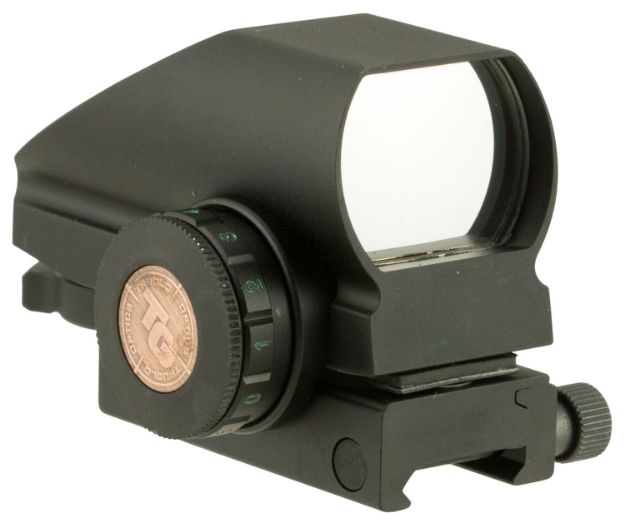 Picture of Truglo TG8380BN Tru-Brite 1x 34mm Illuminated 4 Pattern Red/Green CR2032 Lithium Black Matte