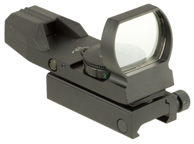 Picture of TruGlo TG-8370B Open Dot Sight  Black Anodized 1x 34mm 5 MOA Dual (Red/Green) Illuminated Dot Reticle