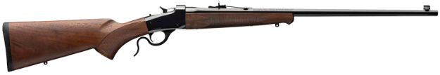 Picture of Winchester Guns 524100102 Model 1885 Low Wall Hunter 22 LR 1rd 24" Octagon Barrel Brushed Polish Blued Rec Satin Walnut Fixed Pistol Grip Stock Right Hand (Full Size)