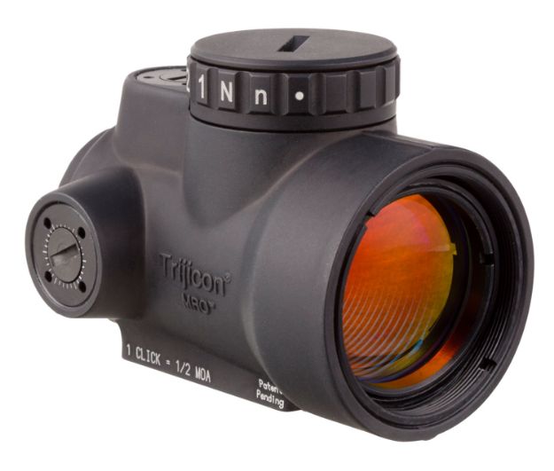 Picture of Trijicon 2200028 MRO  Matte Black 1 x 25 mm 2 MOA Green Dot Mount Not Included