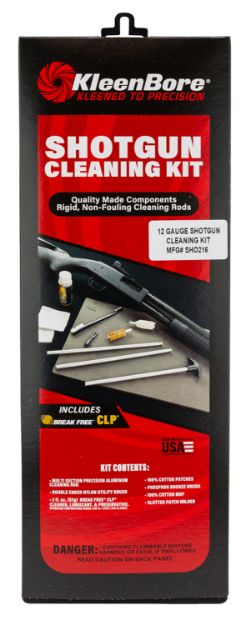 Picture of KleenBore SHO216 Classic Cleaning Kit 12 Gauge Shotgun