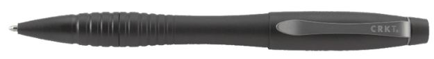 Picture of CRKT TPENWK Williams Defense Pen Matte Black Anodized Aluminum 6" Includes Pen Refill