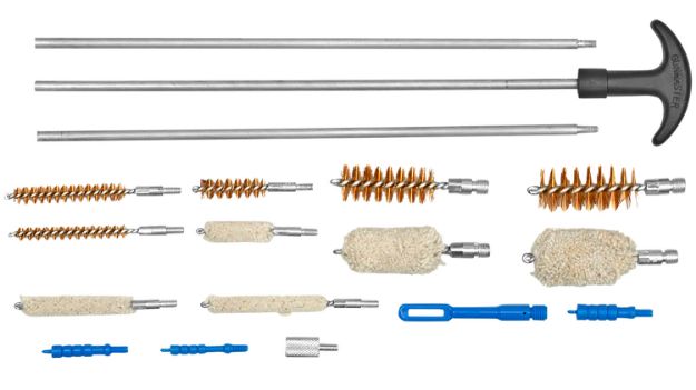 Picture of DAC 38260 GunMaster Slimline Universal Cleaning Kit Multi-Caliber Multi-Gauge/19 Pieces