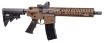 Picture of Crosman CFAR1X Full Auto R1 Air Rifle CO2 177 25rd Shot Black Flat Dark Earth Receiver Black 6 Position Stock