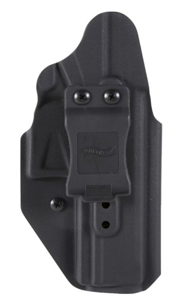 Picture of Walther Arms 5130223 PDP  OWB Black Kydex Compatible w/ Walther PDP Fits 4.50" Barrel Paddle Mount