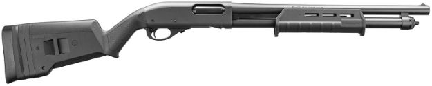 Picture of REM Arms Firearms R81192 870 Express Tactical 12 Gauge 3" 18.50" 6+1 Matte Blued Rec/Barrel Matte Black Fixed Magpul SGA/MOE Stock Right Hand Includes Fixed Cylinder Choke & Bead Sight