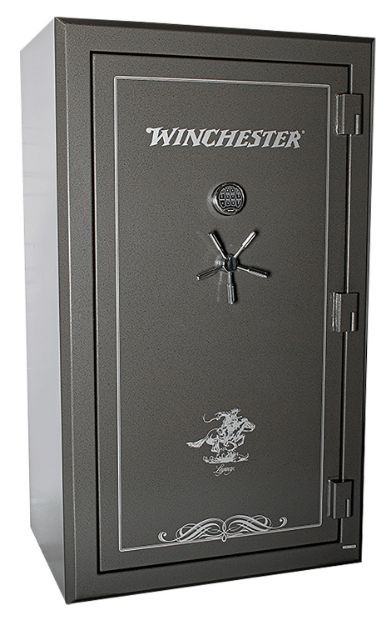 Picture of Winchester Safes  Legacy 53 Electronic Entry Black Powder Coat 10 Gauge Steel Holds Up to 51 Long Guns Fireproof- Yes