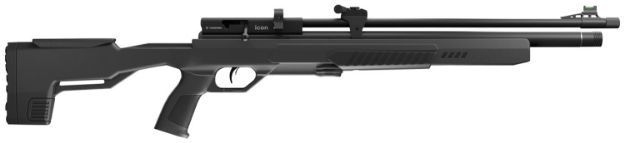 Picture of Crosman CPI77S Icon Air Rifle PCP 177 12+1 Shot Black Black Receiver Black Fixed All Weather Stock