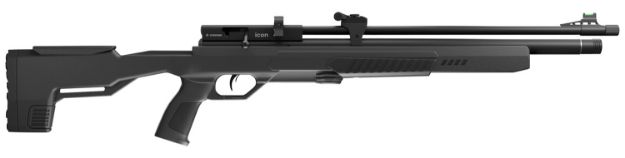 Picture of Crosman CPI22S Icon Air Rifle PCP 22 10+1 Shot Black Black Receiver Black Fixed All Weather Stock