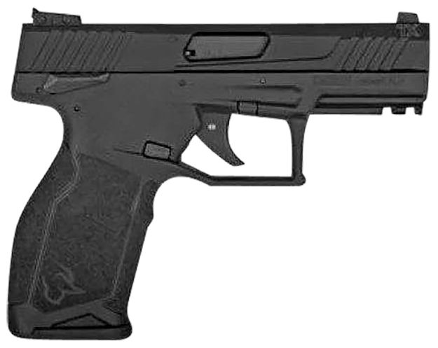 Picture of Taurus 1TX22141TKS TX22  22 LR 16+1 4.10" Matte Black Steel Threaded Barrel, Black Anodized Serrated Slide, Polymer Frame w/Picatinny Rail, Ergonomic Polymer Grips