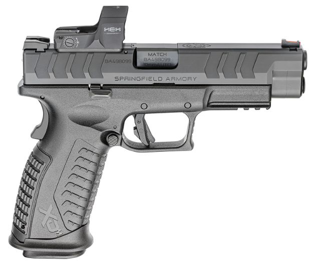 Picture of Springfield Armory XDME94510BHCOSPD XD-M Elite OSP 10mm Auto 16+1 4.50" Barrel, Black Polymer Frame w/Picatinny Acc. Rail, Optic Ready Slide, Interchangeable Backstrap, Includes Hex Dragonfly Red Dot