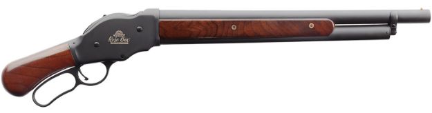 Picture of Chiappa Firearms 930377 1887 Rose Box Bootleg 12 Gauge 5+1 2.75" 18.50", Black Barrel/Engraved Rec, Oiled Walnut Furniture with Pistol Grip, Bead Sight