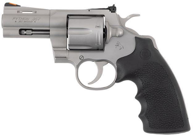 Picture of Colt Mfg PYTHONSM3RTS Python  357 Mag 6 Shot, 3" Recessed Target/Vent Rib