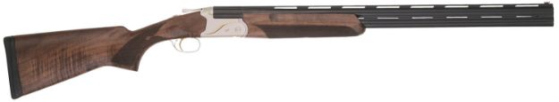 Picture of TriStar 33148 Trinity II LT Over/Under 410 Gauge Break Open 3" 2rd 28" Blued Barrel, Silver Aluminum Rec, Deluxe Walnut Furniture, Fiber Optic Sight, 5 Chokes