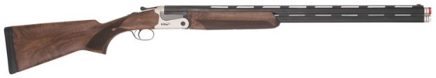 Picture of TriStar 33170 Cypher X Over/Under 12 Gauge 3" 2rd 28" Blued Chrome-Lined, Lightweight Stainless Aluminum Rec, Deluxe Walnut Furniture, Fiber Optic Sight, 5 Ext. Chokes