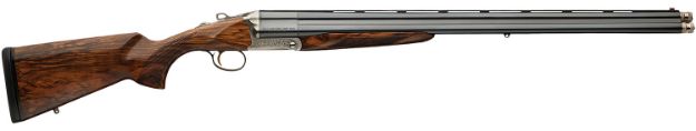 Picture of Chiappa Firearms 930.354 CD Triple Crown Empire Grade Full Size 20/28 Gauge Break Open 3+1 26" Blued Chrome Lined Vent Rib Barrel, Silver Engraved Steel Receiver, Fixed Oiled Walnut Stock