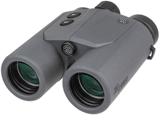 Picture of Sig Sauer Electro-Optics SOKCN100 Canyon Rangefinding Binocular 10x42mm Illuminated Circle w/Red Dot Reticle Black