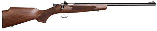 Picture of Crickett 00002 Deluxe The Original Youth Deluxe Single Shot 16.10" Blued Tapered Barrel, Blued Steel Receiver, Fixed American Walnut Stock, EZ Loader