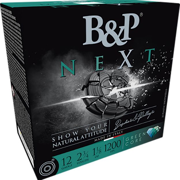 Picture of B&p Ammunition 12B1NX9 Next  12Gauge 2.75" 1oz 9Shot 25 Per Box/10 Case