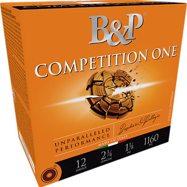 Picture of B&p Ammunition 12B1CP75 Competition One  12Gauge 2.75" 1oz 7.5Shot 25 Per Box/10 Case