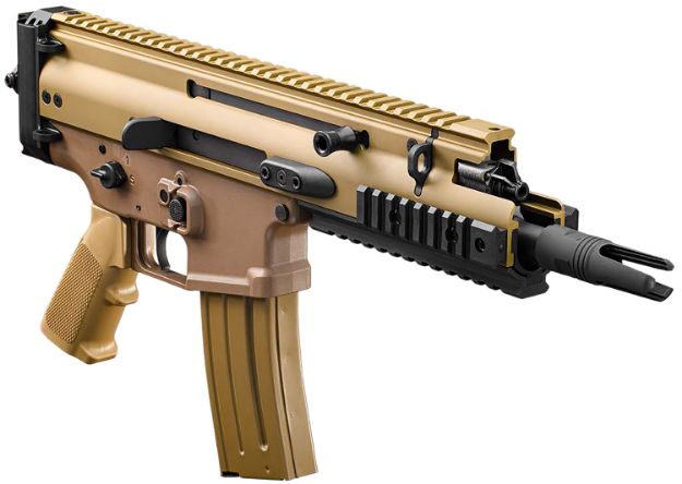 Picture of FN 38101243 SCAR 15P 300 Blackout 30+1 7.50" Chrome Lined Steel Barrel, Flat Dark Earth Anodized Aluminum Picatinny Rail Receiver, FDE Polymer Grip, Ambidextrous