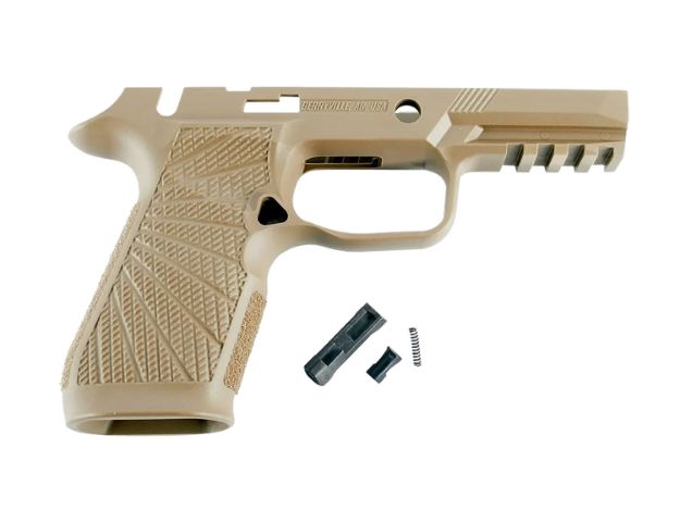 Picture of Wilson Combat 320CMT Grip Module Carry Compatible w/ Sig P320 Tan Polymer Frame