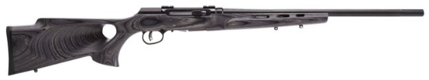 Picture of Savage Arms 47005 A17 Target Semi-Auto 17 HMR Caliber with 10+1 Capacity, 22" Barrel, Black Metal Finish & Fixed Thumbhole Gray Laminate Stock Right Hand (Full Size)