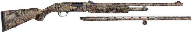 Picture of Mossberg 54183 500 Field/Deer 20 Gauge 5+1 3" 26" Vent Rib/24" Slugster Barrels, Overall Mossy Oak Break-Up Country, Synthetic Stock, Includes Accu-Set Chokes