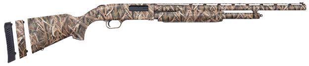 Picture of Mossberg 54218 500 Super Bantam 20 Gauge with 22" Barrel, 3" Chamber, 5+1 Capacity, Overall Mossy Oak Shadow Grass Blades Finish & Synthetic Stock Right Hand (Youth) Includes Accu-Set Chokes