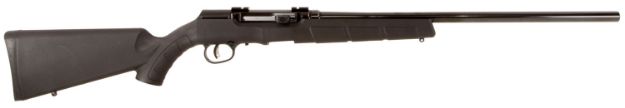 Picture of Savage Arms 47007 A17  Semi-Auto 17 HMR Caliber with 10+1 Capacity, 22" Heavy Barrel, Satin Black Metal Finish & Matte Black Synthetic Stock Right Hand (Full Size)