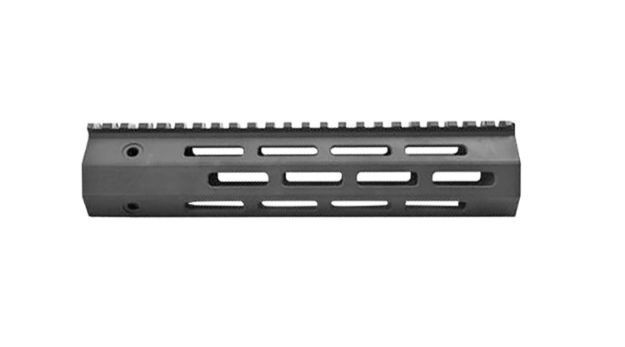 Picture of Troy Ind SRAIML190BT00 Battle Rail  M-LOK Aluminum Black Anodized 9" for AR-15, M16