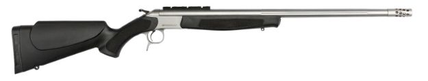 Picture of CVA CR4911S Scout Takedown 35 Whelen 1rd 25" Fluted, Stainless Barrel/Rec, Black Synthetic Furniture, Muzzle Brake, DuraSight Scope Mount