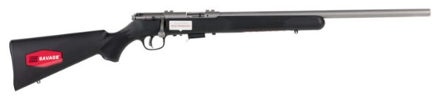 Picture of Savage Arms 94700 93 FVSS 22 WMR Caliber with 5+1 Capacity, 21" Heavy Barrel, Matte Stainless Metal Finish, Matte Black Synthetic Stock & AccuTrigger Right Hand (Full Size)