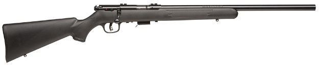 Picture of Savage Arms 96700 93R17 FV 17 HMR Caliber with 5+1 Capacity, 21" Heavy Barrel, Matte Blued Metal Finish, Matte Black Synthetic Stock & AccuTrigger Right Hand (Full Size)