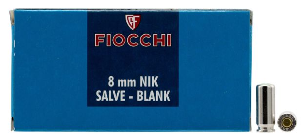 Picture of Fiocchi 8MMBLANK Pistol Blank 8mm 50 Per Box/20 Case