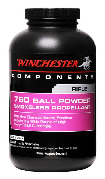 Picture of Winchester Powder 7601 Ball Powder 760 Rifle Multi-Caliber 1 lb