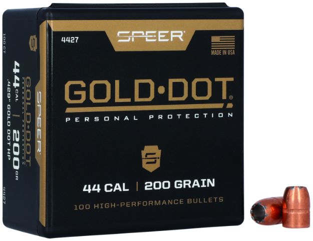 Picture of Speer 4427 Gold Dot Personal Protection 44Cal 200gr Hollow Point 50 Per Box/5 Case