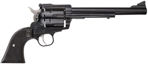 Picture of Ruger 0505 Blackhawk  30 Carbine 6 7.50" Blued Alloy Steel, Cylinder & Frame, Black Rubber Grip, Transfer Bar Safety, Exposed Hammer