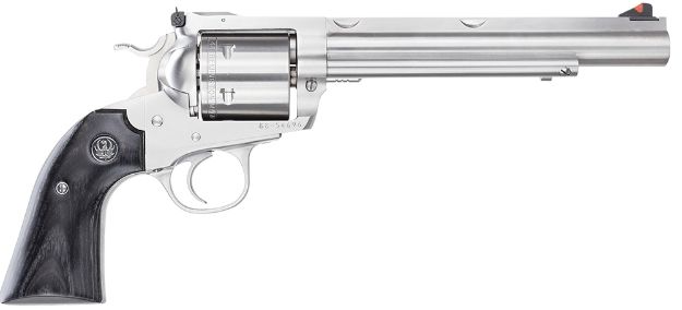 Picture of Ruger 0862 Super Blackhawk Hunter Large Frame 44 Rem Mag/44 Special 6rd 7.50" Satin Stainless w/Integral Mount Barrel, Cylinder & Frame, Bisley Black Laminate Grip, Transfer Bar Safety