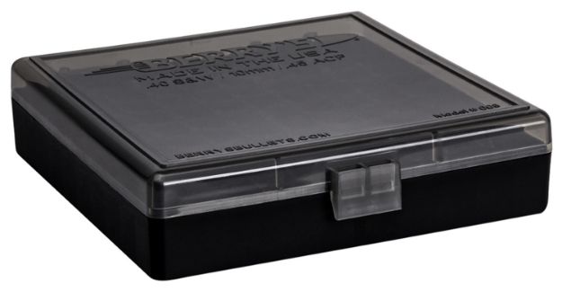 Picture of Berry's 92199 Ammo Box  40S&W/45ACP Smoke/Black Polypropylene 100rd