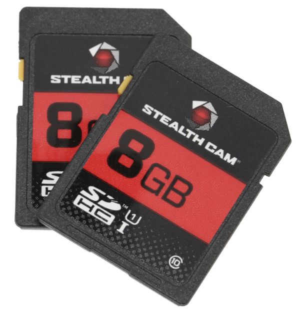 Picture of Stealth Cam STC2SD8GB SD Memory Card  8Gb 2 Per Pack