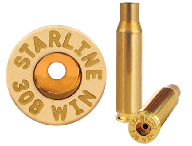 Picture of Starline Brass 308WINEUP50 Unprimed Cases  7.62x51mm NATO Rifle Brass 50 Per Bag