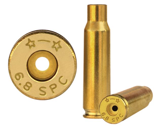 Picture of Starline Brass 68SPCEUP50 Unprimed Cases  6.8mm Rem SPC Rifle Brass 50 Per Bag