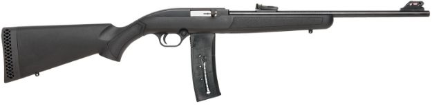 Picture of Mossberg 37073 702 Plinkster  Full Size 22 LR 25+1 18" Blued Blued Aluminum Receiver Black Right Hand